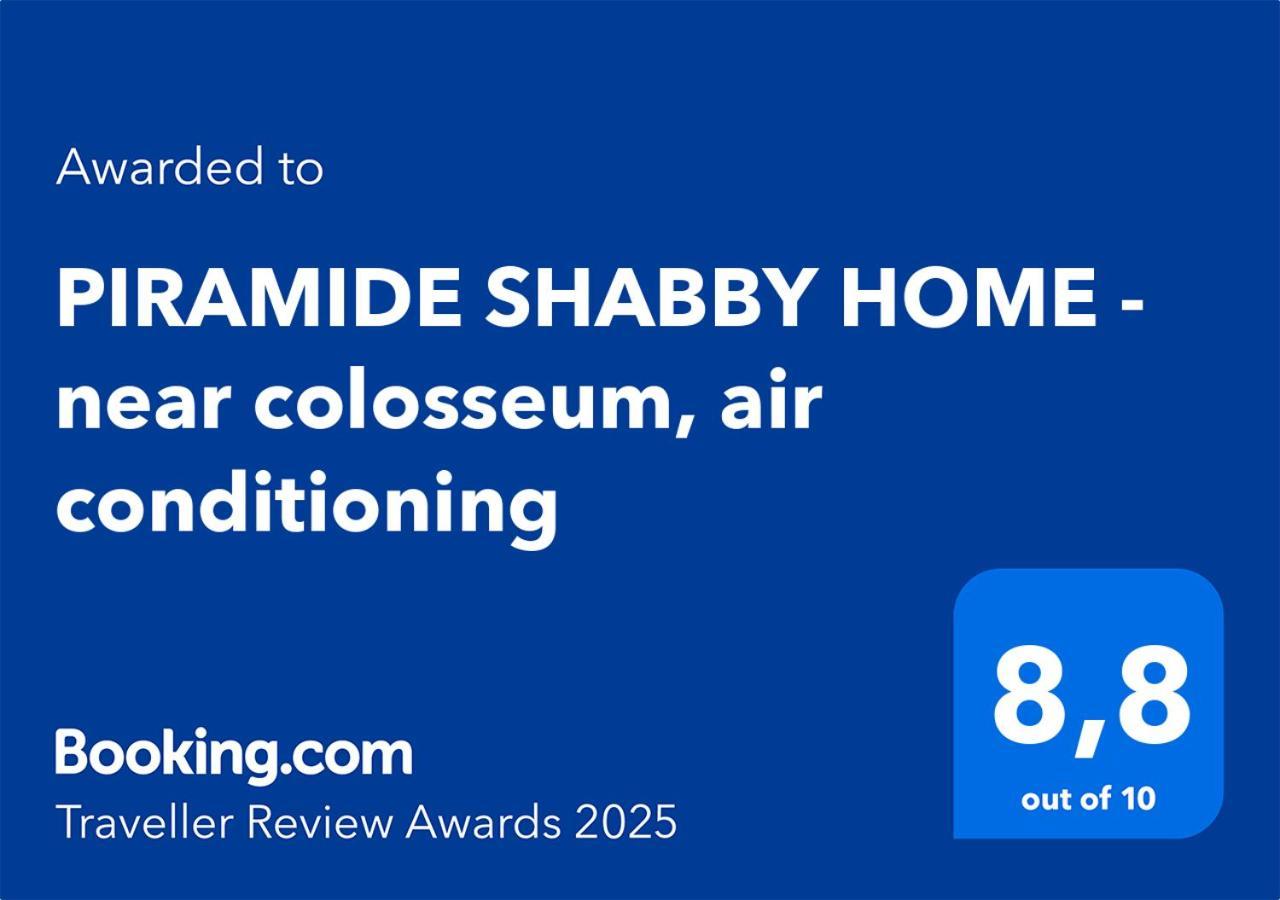 רומא Piramide Shabby By Casa E Lode - Colosseum, Air Conditioning מראה חיצוני תמונה